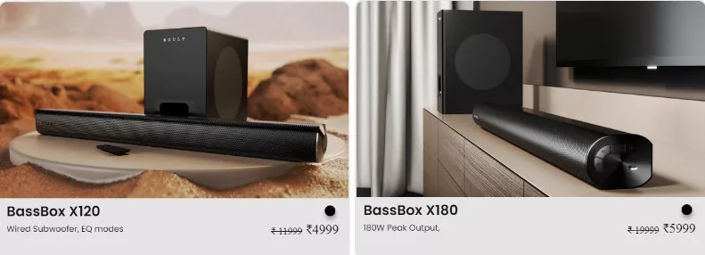 image 18 6 jpg Boult BassBox X120 and X180 Soundbars: Unveiling Affordable Home Audio Solutions in India