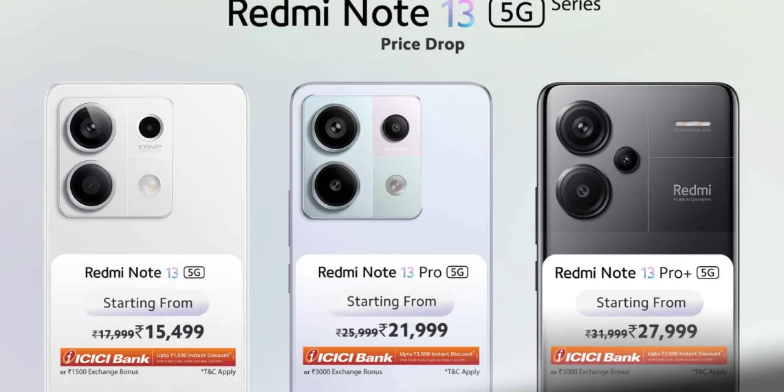 The entire Redmi Note 13 Series lineup's pricing slashed!