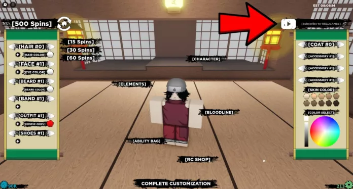shindo-life-codes-enter-code image credit rell world Shindo Life, the Roblox sensation