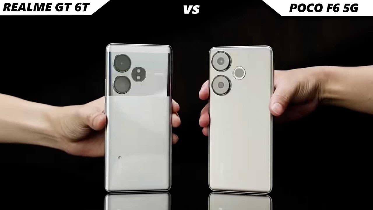 Poco F6 vs Realme GT 6T: A Clash of Titans