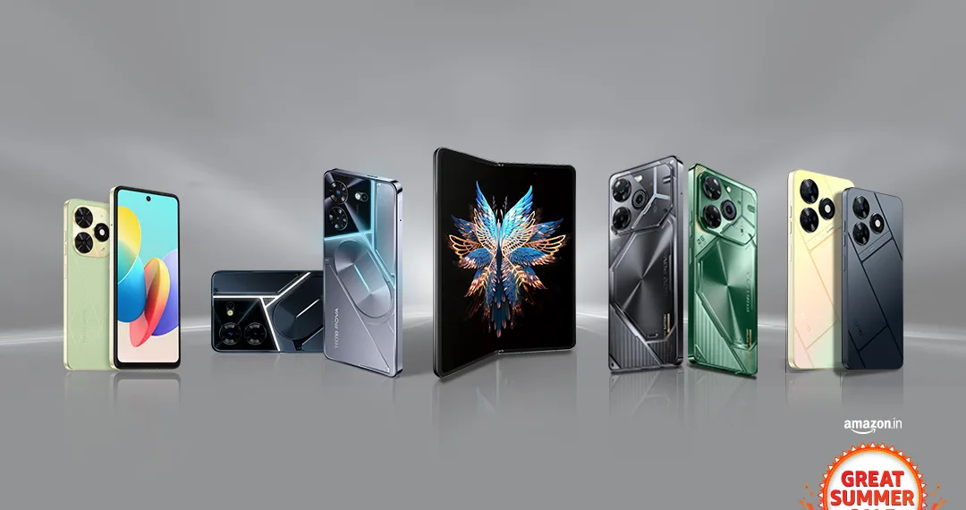 Best TECNO Smartphone deals on Great Summer Sale 2024