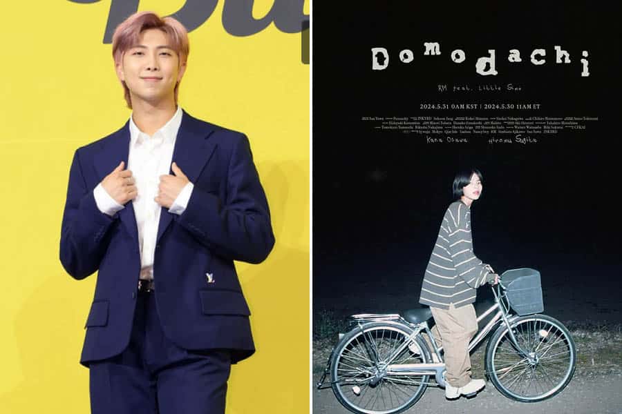 RM Teases Fans with Domodachi Featuring Little Simz! Check Out Exciting Details Inside!