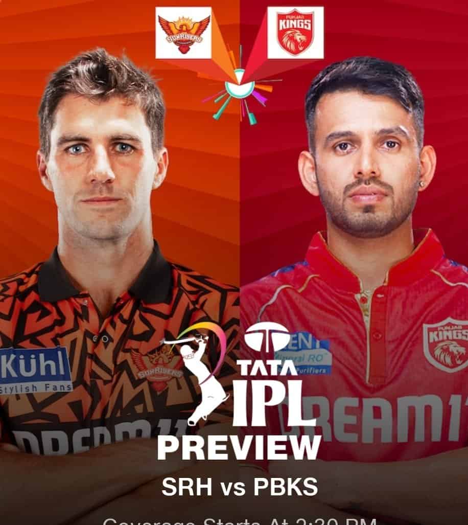 IPL 2024: SRH vs PBKS – Match Preview, Prediction, Team News and Fantasy XI