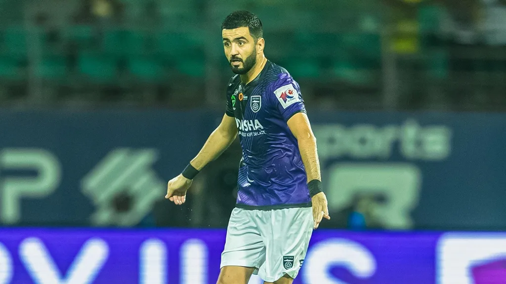 Ahmed Jahouh. Image Credits ISL Official Website ISL's Master Creator: Top 5 Players With Most Chances Created in The Indian Super League (ISL) 2023-24