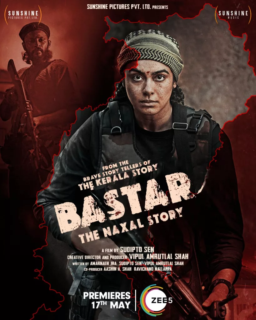 Bastar The Naxal Story Image Credits Twitter 'Bastar: The Naxal Story' Released For OTT: When & Where Should I Watch Adah Sharma's Film?