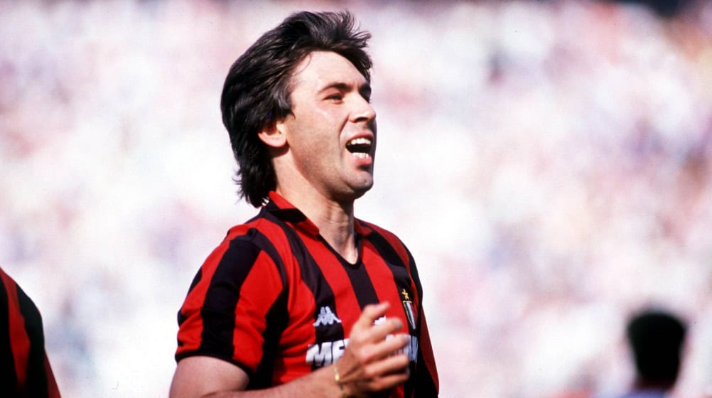 Carlo Ancelotti for Milan in the 1989 Season Image Credits Tranfermarkt jpg Why Carlo Ancelotti Should Be Considered Among The Greats And Why Is He Underappreciated?