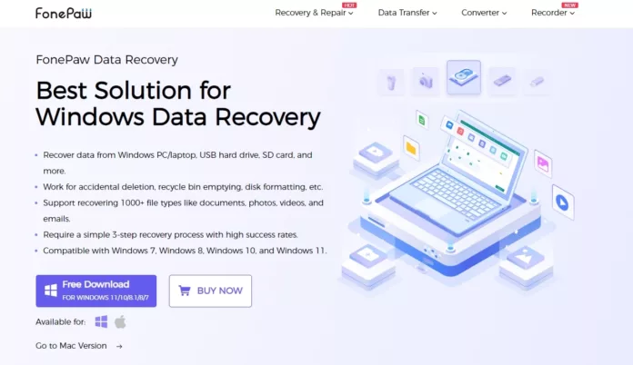Catch60BD FonePaw Data Recovery Review 2024: Features, Pros & Cons