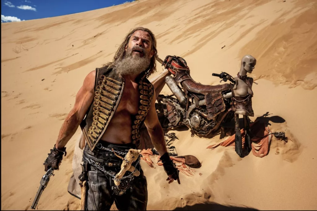 Chris Hemsworth in Furiosa A Mad Max Saga Image Credits Twitter 1 Chris Hemsworth Expresses Frustration Over Actors Criticizing Marvel Films After Joining the Franchise