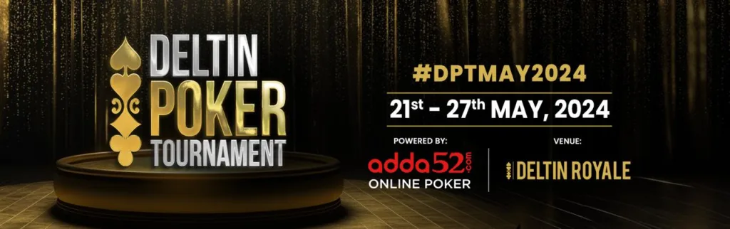 Adda52.com Announces the 16th Edition of the Deltin Poker Tournament in Goa