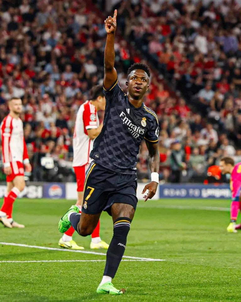 Vinicius Jr Bayern Munich Real Madrid