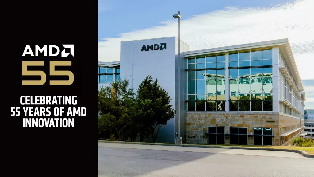 Celebrating 55 Years of Innovation: AMD's Journey and the Future of AI