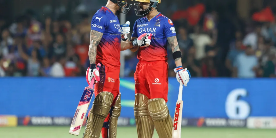 RCB GT Kohli Du Plessis