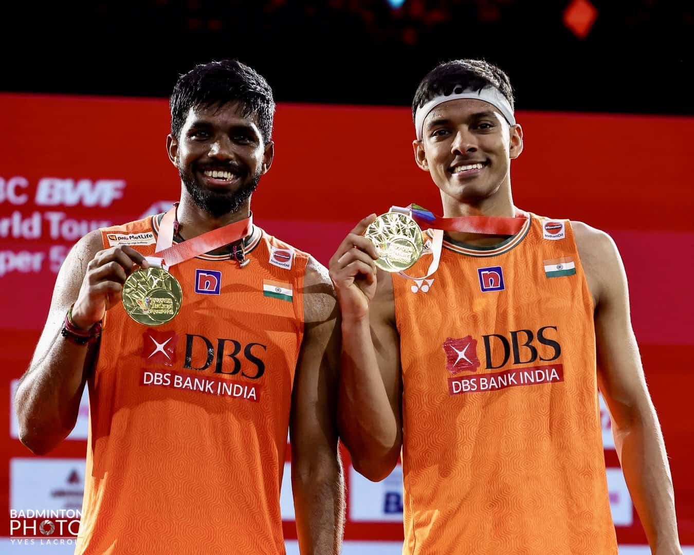 Satwiksairaj Rankireddy and Chirag Shetty