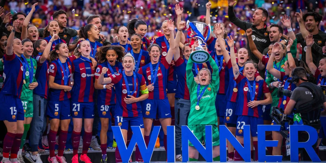 Barcelona Femeni UEFA Women's Champions League