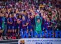 Barcelona Femeni UEFA Women's Champions League