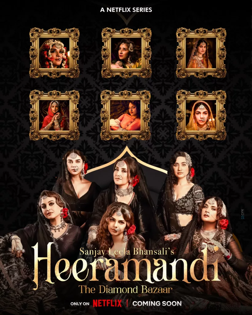 Heeramandi The Diamond Bazaar TV Series 2024. Image Credits IMDb Top 5 Most Expensive Web Series Ever Produced On OTT Platforms