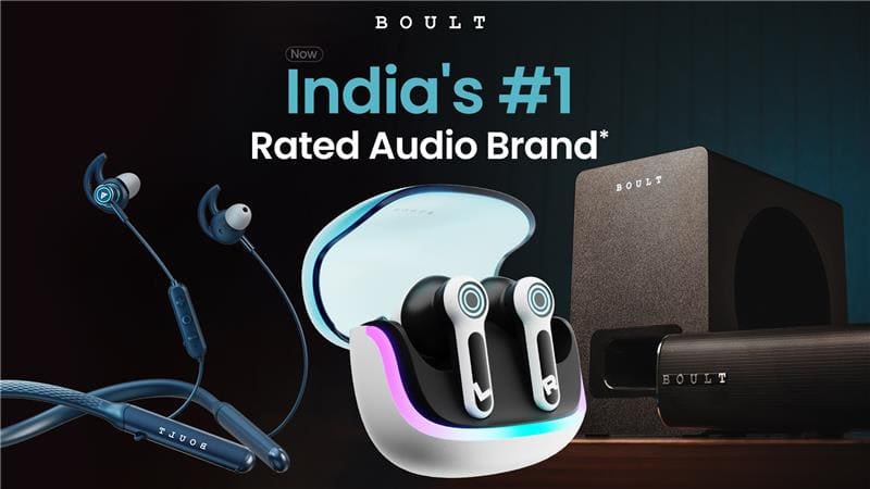 BOULT: India’s #1 Rated Audio Brand in Smart Hearables