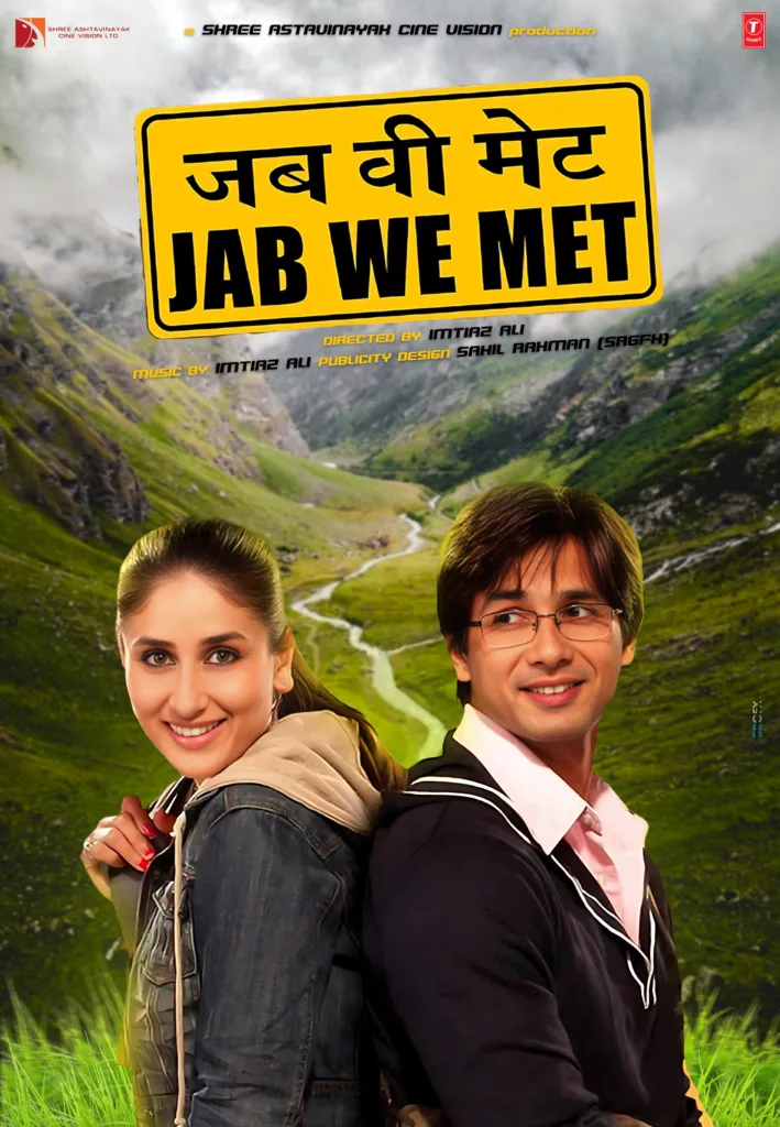 Jab We Met 2007 Image Credits IMDb Top 9 Best Romantic Bollywood Films Acknowledged by IMDb