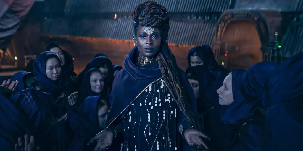 Jodie Turner Smith in The Acolyte Image Credits Disney A Jedi Assassin Lurks in ‘The Acolyte’ Trailer As It's Existence Is Threatened: New ‘Star Wars’ Series Unfolds a Century Before the Prequels