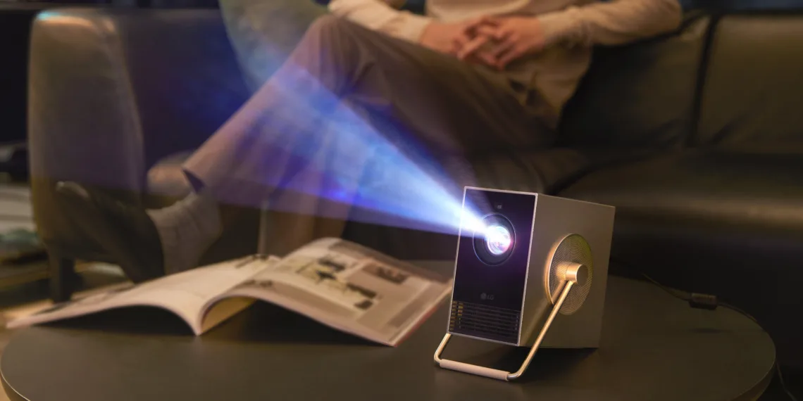 LG Electronics unveils the LG CineBeam Q Projector at 5th Smart Home Expo