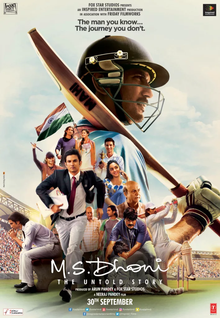 M. S. Dhoni The Untold Story IPL Fever 2024: Top M.S. Dhoni Titles on OTT Every Cricket Fan Should Check Out