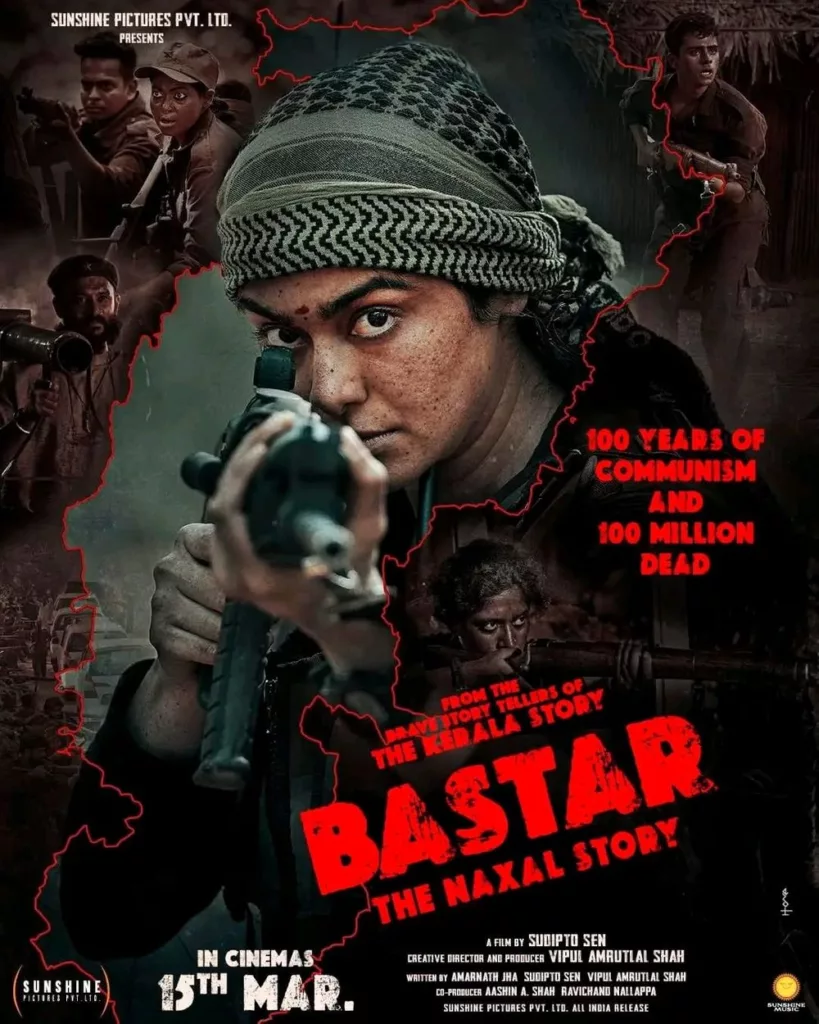 MV5BNzk3MjUyODMtZDg0ZC00YWYwLWFiYjgtOTM0N2MyZDkyNjgyXkEyXkFqcGdeQXVyMTY3ODkyNDkz. V1 'Bastar: The Naxal Story' Released For OTT: When & Where Should I Watch Adah Sharma's Film?