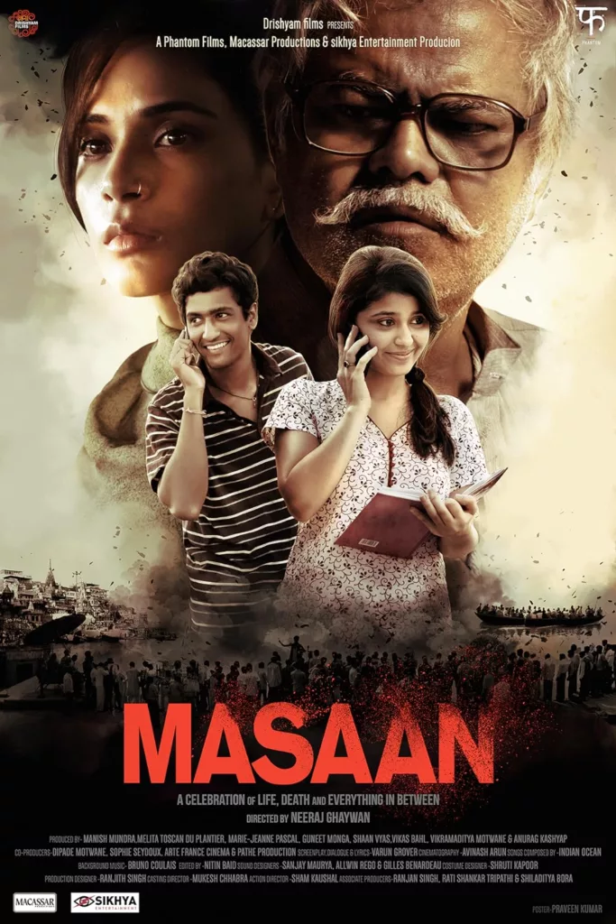 Masaan 2015 Image Credits IMDb Top 9 Best Romantic Bollywood Films Acknowledged by IMDb