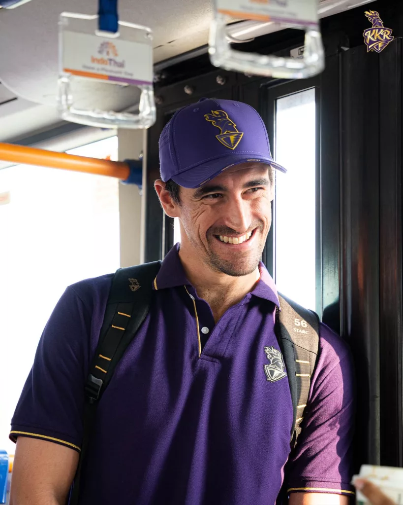 Mitchell Starc. Image Credits KKR Twitter IPL 2024: KKR vs SRH – Match Preview, Prediction, Team News and Fantasy XI 