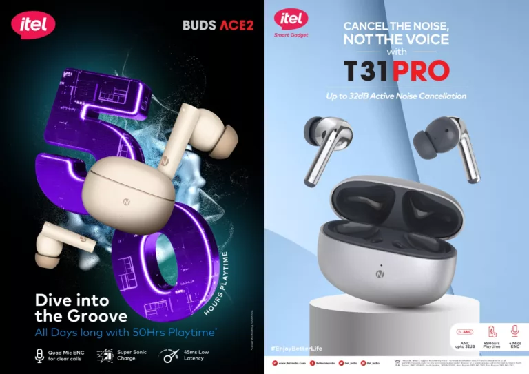 itel Unveils T31 Pro and Buds Ace 2 Earbuds: Affordable, Innovative Audio Solutions for Gen-Z