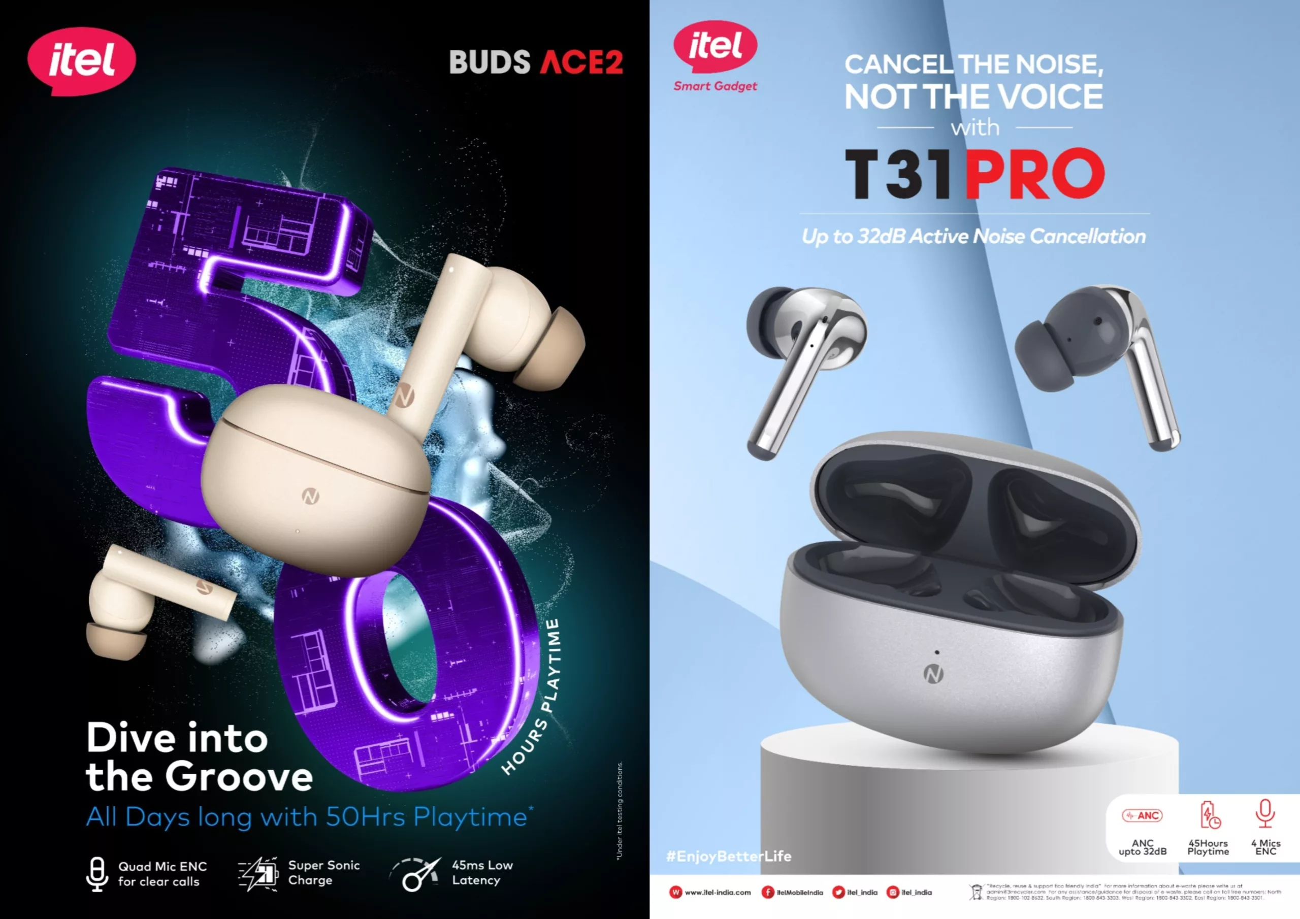 itel Unveils T31 Pro and Buds Ace 2 Earbuds: Affordable, Innovative Audio Solutions for Gen-Z