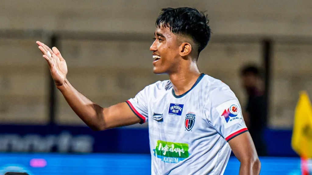 Parthib Gogoi. Image Credits ISL Official Website ISL's Young Guns: The Top 5 Youngest Goal Scorers Of Indian Super League (ISL) 2023–24 season