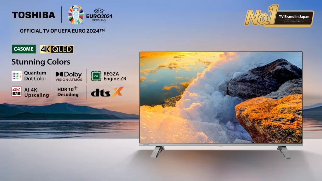 Unveiling Toshiba's All-New C450ME QLED TV: A Symphony of Innovation and Elegance