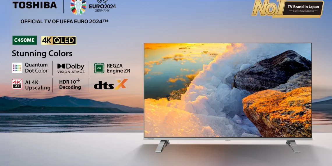 Unveiling Toshiba's All-New C450ME QLED TV: A Symphony of Innovation and Elegance