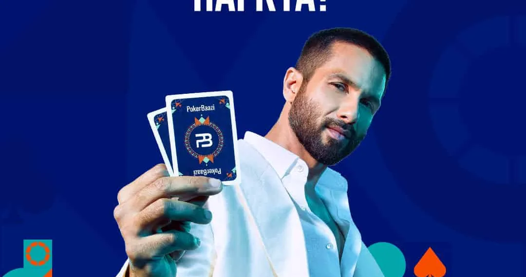 PokerBaazi Launches New Campaign with Shahid Kapoor, Celebrating India's Innate Poker Skills