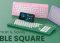 Portronics Bubble Square Wireless Keyboard: Transform Your Mobile Device into a Workstation
