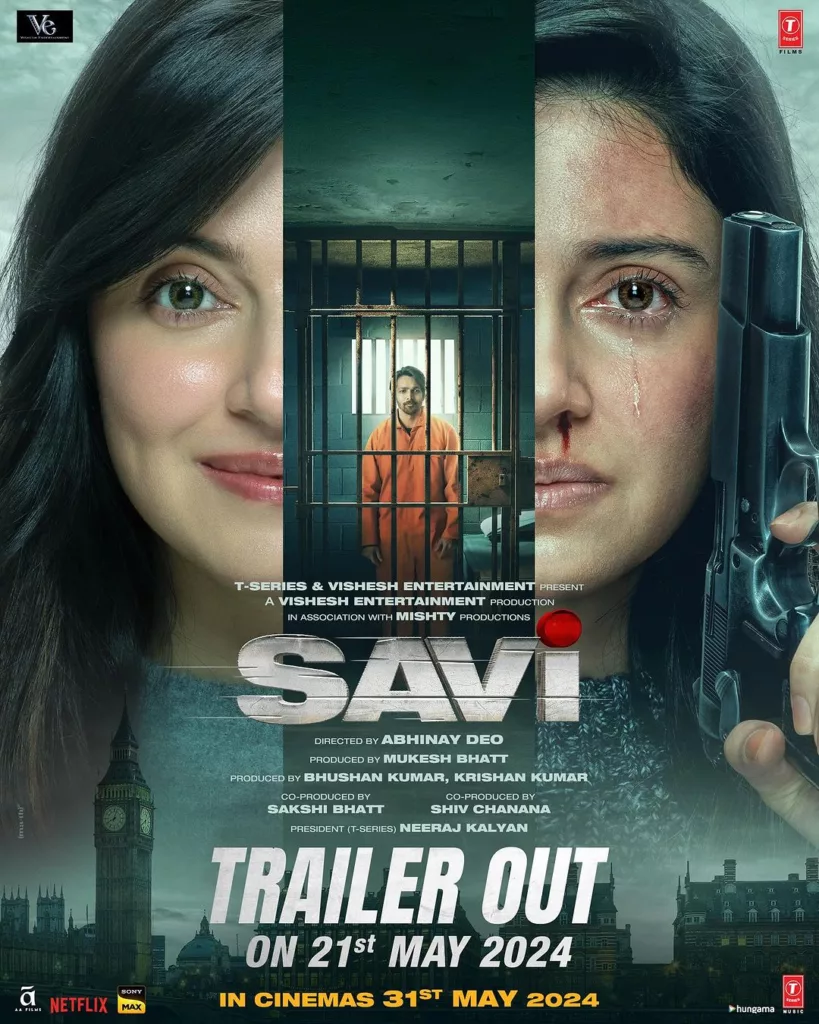 Posting the poster of Savi from Vaishno Maas Darbar …. In each Maa resides as Savitri … the SAVI 'Savi' Trailer Out: Divya Khosla Kumar Sets On A Dangerous 'Prison Break' Mission to Save Her Husband