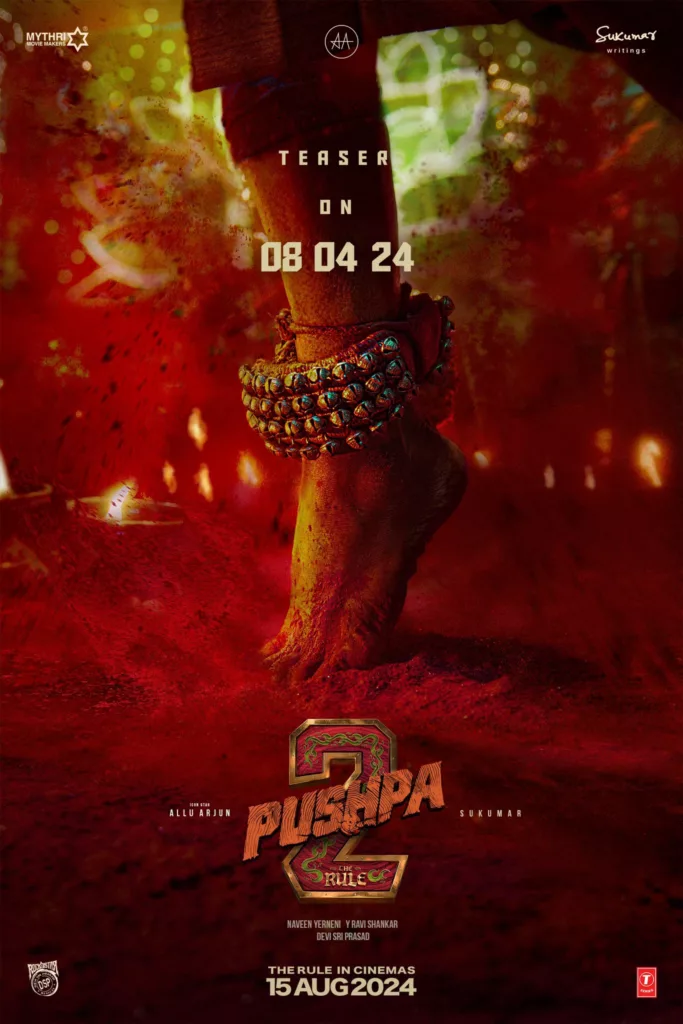 Pushpa 2 Teaser Image Credits Twitter 'Pushpa Pushpa' First Song From Pushpa 2: The Rule Is Out