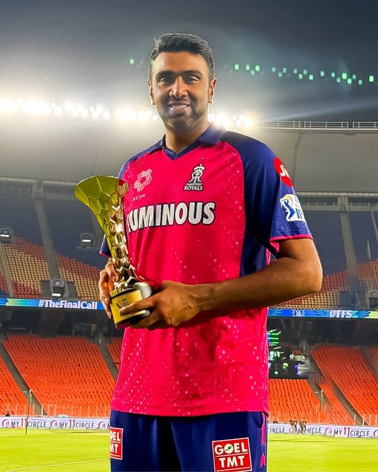 R Ashwin. Image Credits RR Twitter jpg IPL 2024: RR vs SRH – Match Preview, Prediction, Team News and Fantasy XI 