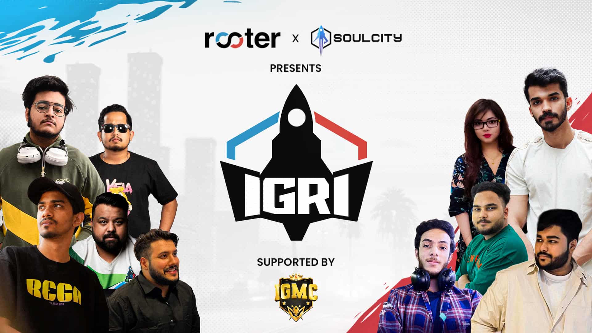 SoulCity, S8UL's GTA V Arm, Teams Up with Rooter and IGMC to Launch Indian GTA V Rumble Invitational
