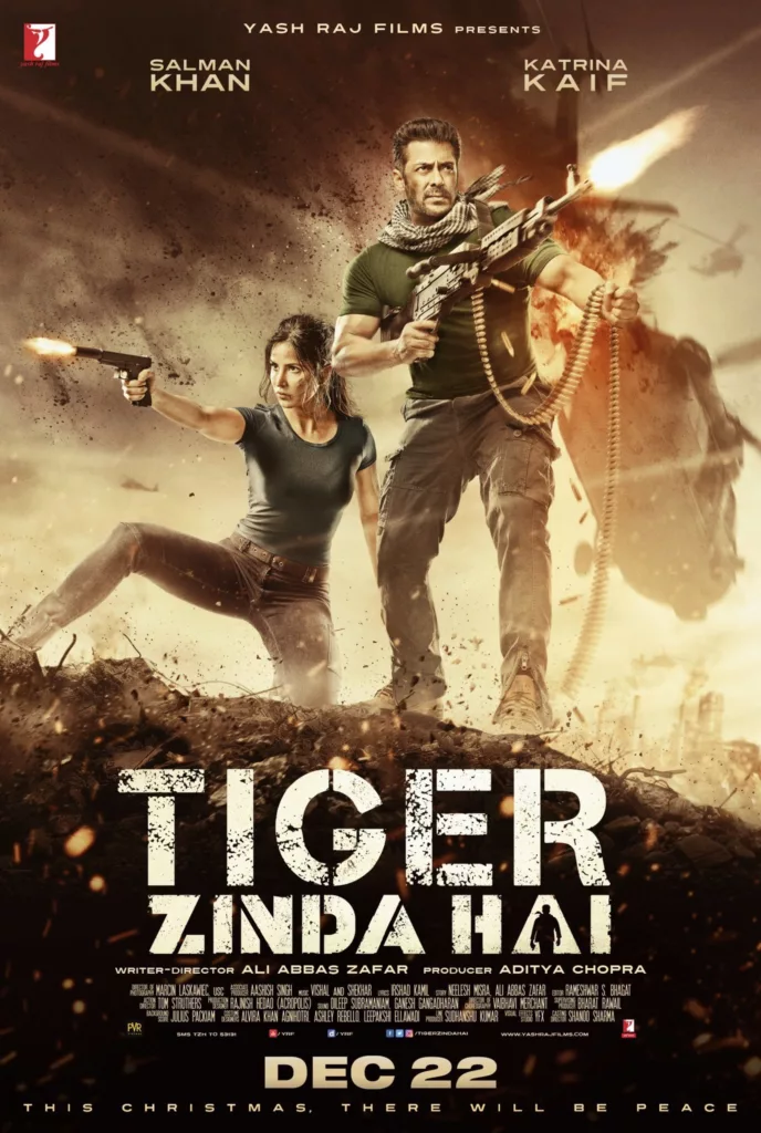 Tiger Zinda Hai 2017. Image Credits IMDb Top 10 Highest Grossing Hindi Films In The Last 10 Years