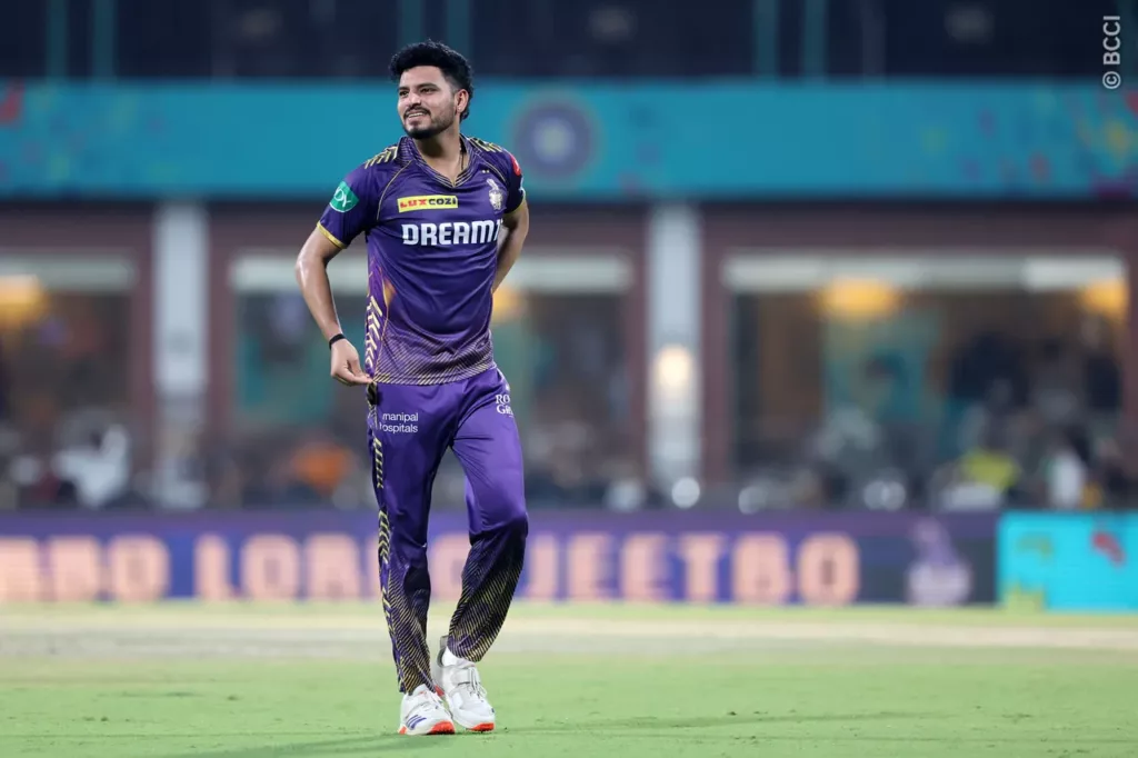 Vaibhav Arora. Image Credits BCCI KKR Reach Heights of Bowling Immortality In A Season Where Batting Seemed Like God's Work