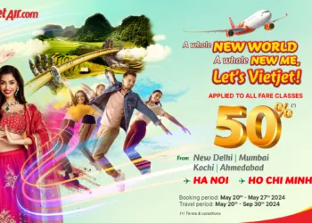 Vietjet Announces Massive 50% Discount on India-Vietnam Flights and Exciting Lucky Draw Prizes
