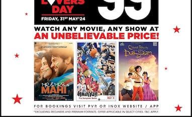 Enjoy Movies at Rs 99 Across India This Friday!