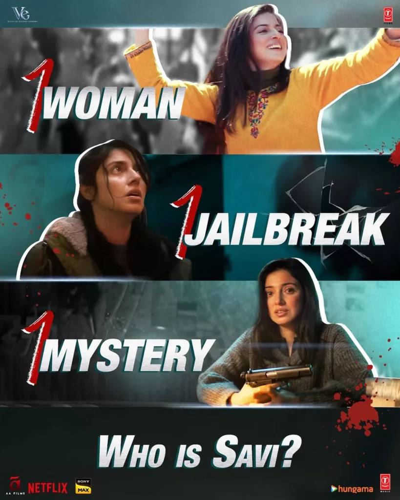 Who is SAVI Will she execute a JailBreak Intrigue secrets mysteries unveil on 31st May in theatres near you 1 'Savi' Trailer Out: Divya Khosla Kumar Sets On A Dangerous 'Prison Break' Mission to Save Her Husband