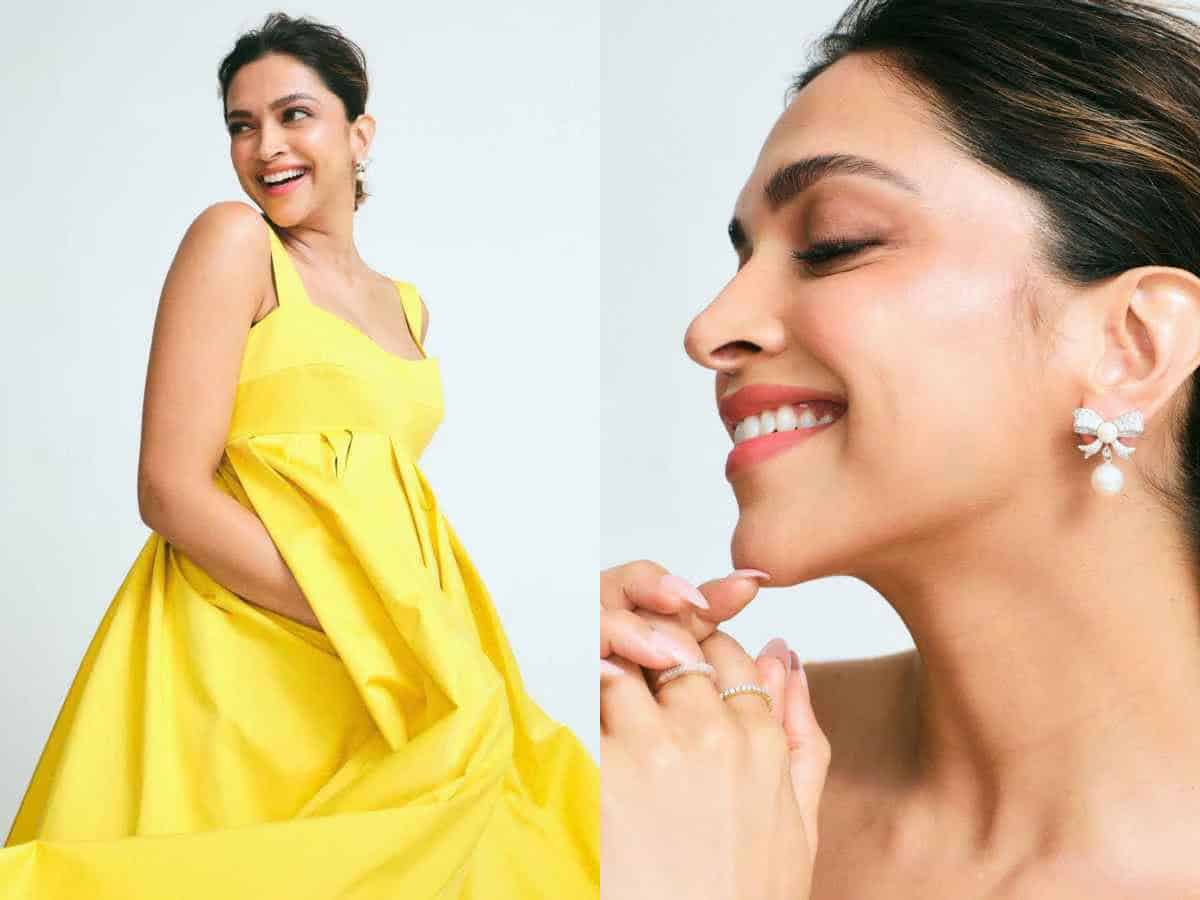 Deepika Padukone flaunts her Baby Bump in the Stunning Yellow Gown with an Undeniable Radiance