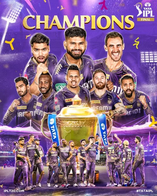 image 19 103 jpg IPL 2024 Final - KKR vs SRH : KKR Clinches Third IPL Title with Dominant 8 Wicket Win Over SRH in 2024 Final