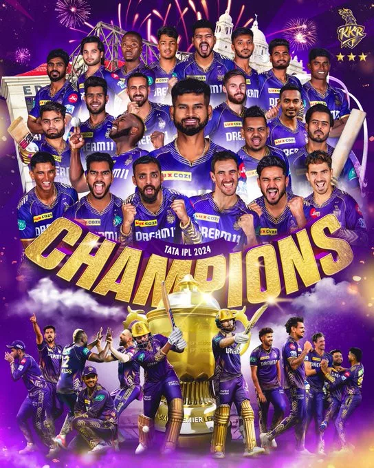 image 19 105 jpg IPL 2024 Final - KKR vs SRH : KKR Clinches Third IPL Title with Dominant 8 Wicket Win Over SRH in 2024 Final