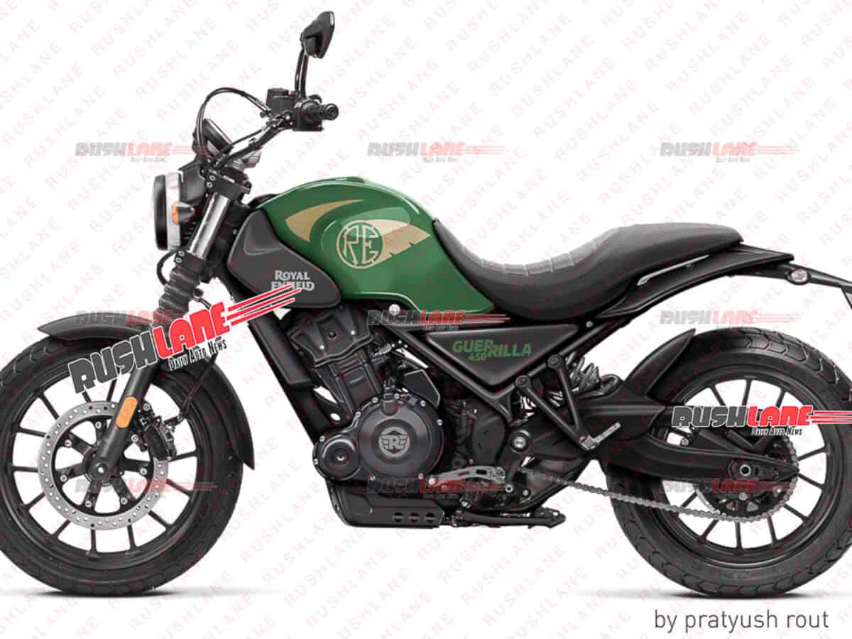 2024 Royal Enfield Guerrilla 450 Rendered: New Design, Logo, and 7 Color Options