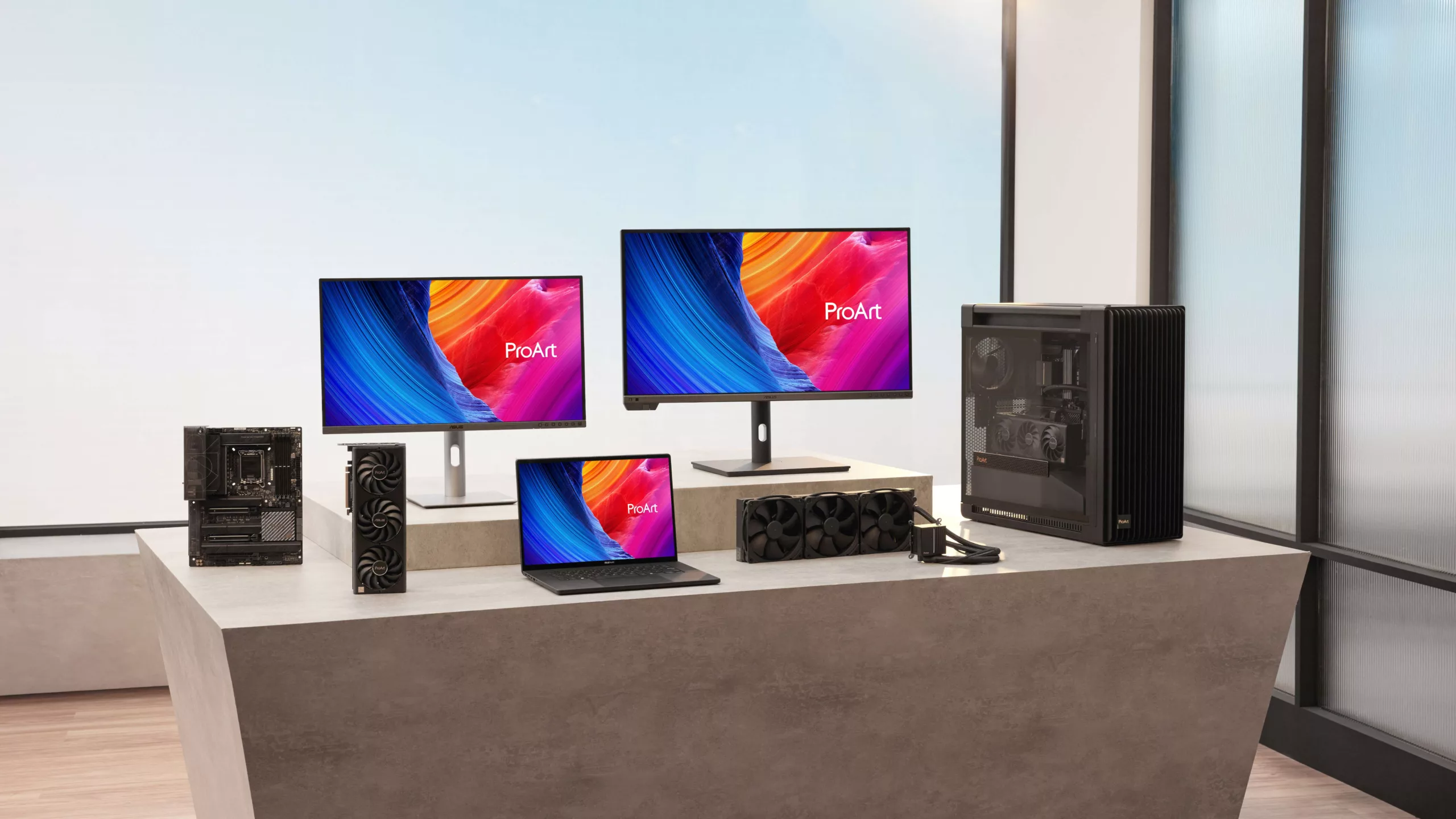 ASUS Unveils Cutting-Edge AI-Powered ProArt Products at Computex 2024