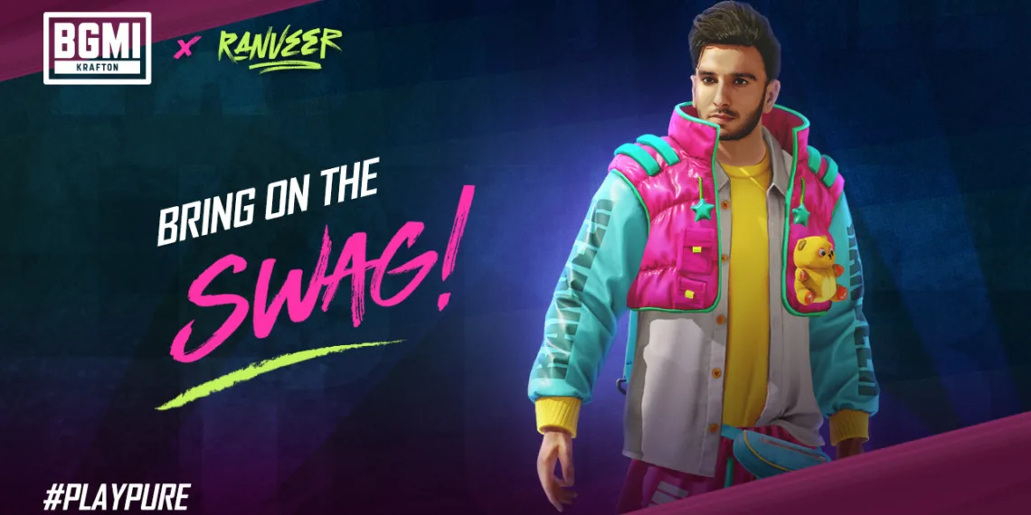 Elevate Your BGMI Experience with Ranveer Singh's Swag